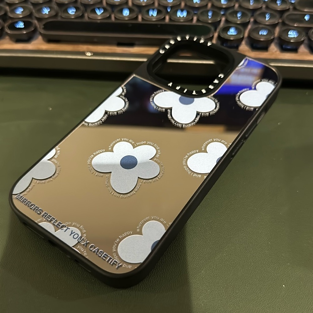 Casetify Mirrors reflect you iPhone 14 Pro Case